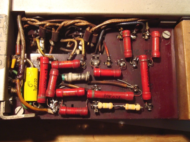 Resistor board with new HP cap & grid resistors